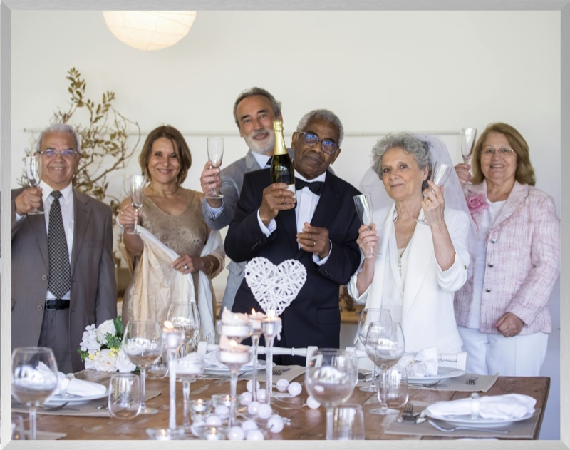 Framed print example